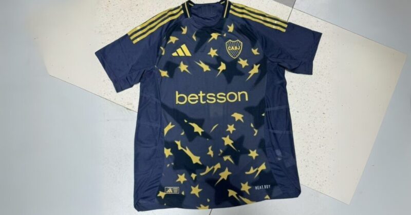 La nueva camiseta alternaativa de Boca Juniors